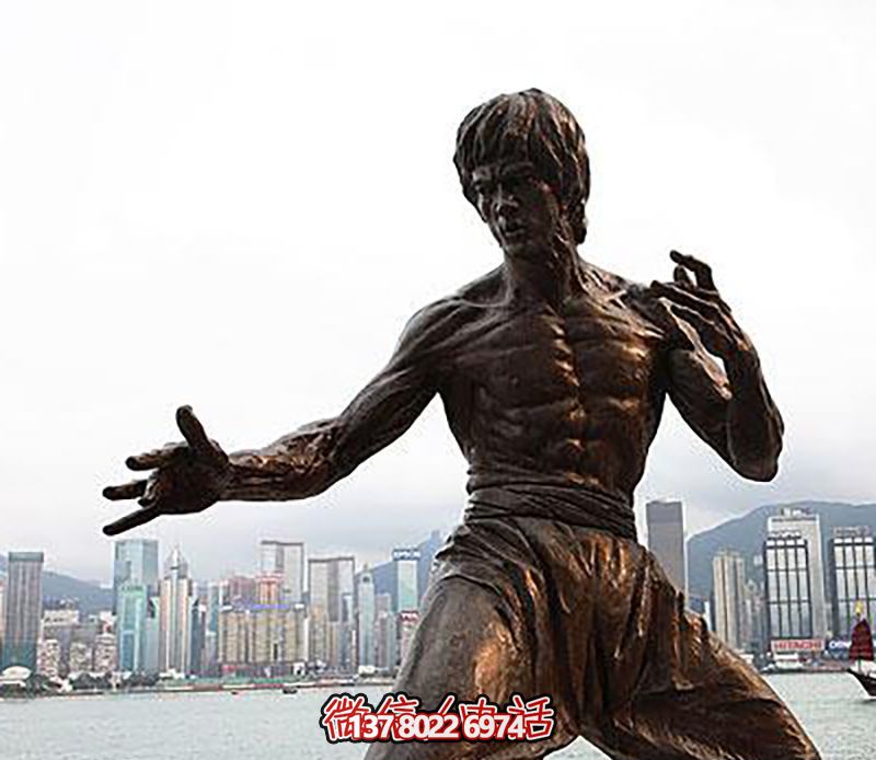 李小龍銅雕雕塑，緬懷經(jīng)典電影明星
