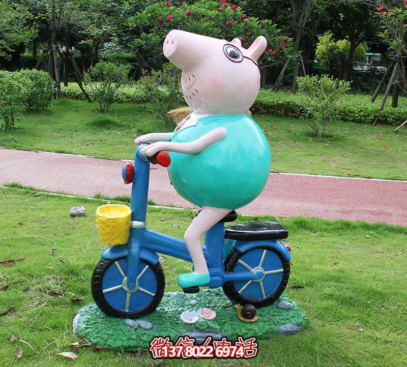 玻璃鋼雕塑裝置，點綴公園景觀