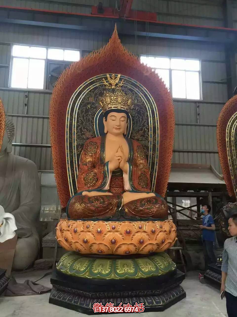 玻璃鋼三圣雕塑——給游客另一種美好的景觀體驗 玻璃鋼三圣雕塑——給游客另一種美好的景觀體驗