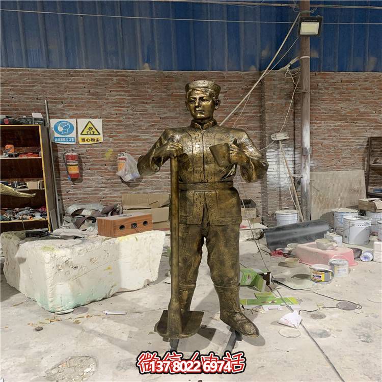 藝術玻璃鋼人物雕塑，點綴園林景觀