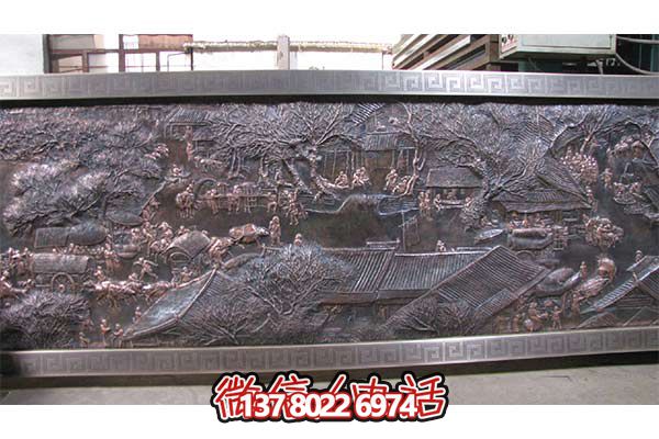 清明上河圖浮雕，欣賞千年藝術精髓
