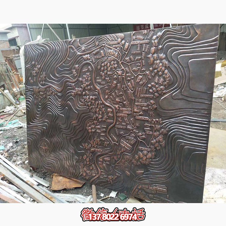 精致雅致的園林景觀浮雕、壁畫及雕塑裝置的完美結(jié)合